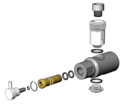 Master Assembly Details - Isovalve Female Dual Outlet